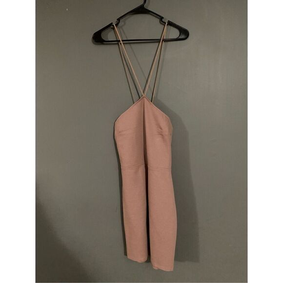 Tobi The Low Down Marsala Bodycon Dress Size Large - Picture 4 of 9